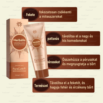 💟𝗣𝘂𝗿𝗮𝗖𝘂𝗿𝗲®Fehérítő És Folteltávolító Arcmaszk | Természetes összetevők tartósan eltüntetik a foltokat, szeplőket és napfoltokat✨