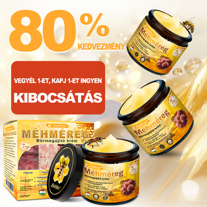 💟Bőrgyógyász ajánlása 🐝 ZödVita® Méhmérges Bőrmegújító Krém Ráncok,Természetes összetevők, amelyek tartósan eltávolítják a plamokat, szeplőket és napfoltokat, valamint harcolnak a ráncok és megereszkedett bőr ellen — 50 ml✨✨✨