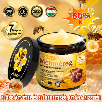 Bőrgyógyász ajánlása 🔥✨ ZödVita® Méhméreg Bőr Helyreállító Krém 🔥 Magyar fejlesztés, magyarországi gyártás és szállítás