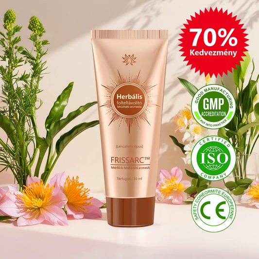 𝐅𝐑𝐈𝐒𝐒𝐀𝐑𝐂™ Fehérítő És Folteltávolító Arcmaszk | Természetes összetevők tartósan eltüntetik a foltokat, szeplőket és napfoltokat